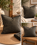 gold-black cushion 60cm