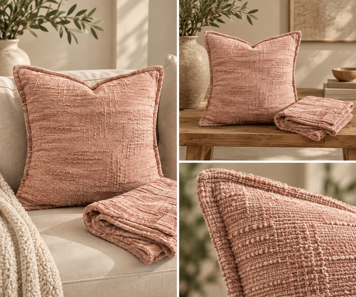 pink cushion 45 cm