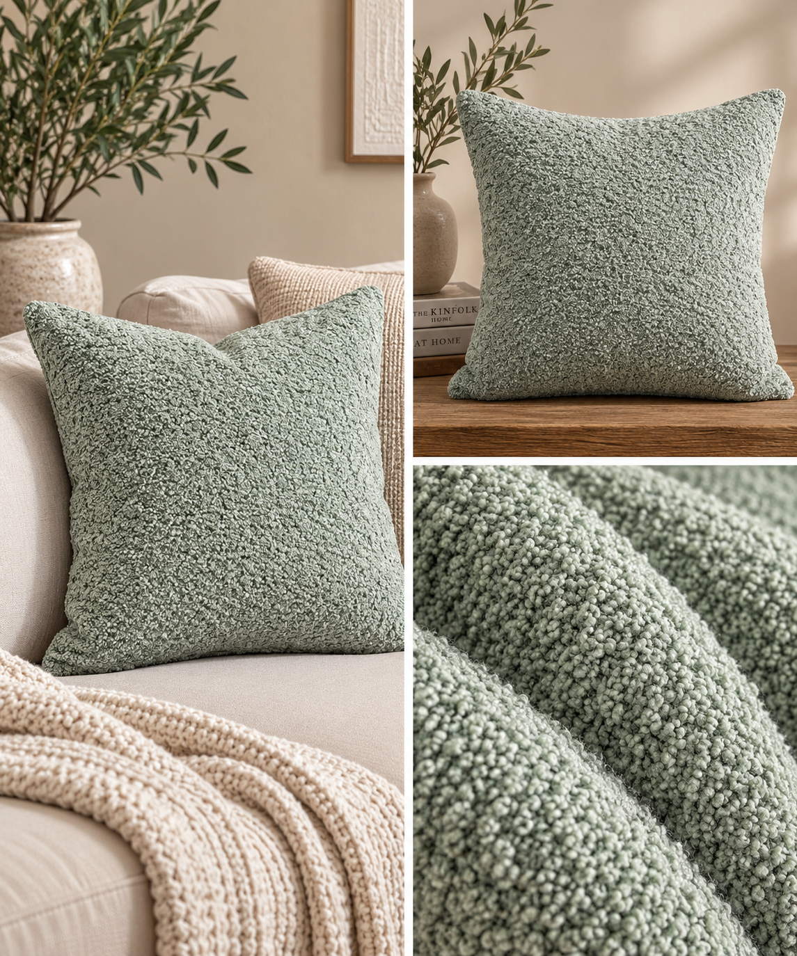 turquoise cushion 45cm