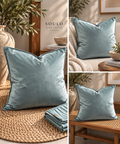turquiose cushion 60cm